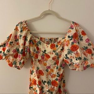 ZARA floral dress